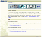 Tablet Screenshot of gems.ecmwf.int